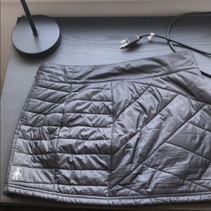 Down mini skirt